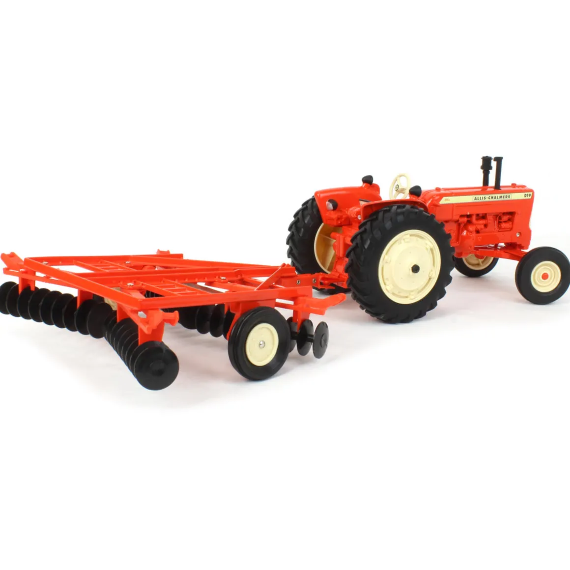 1/16 Allis Chalmers D19 with Disk Harrow