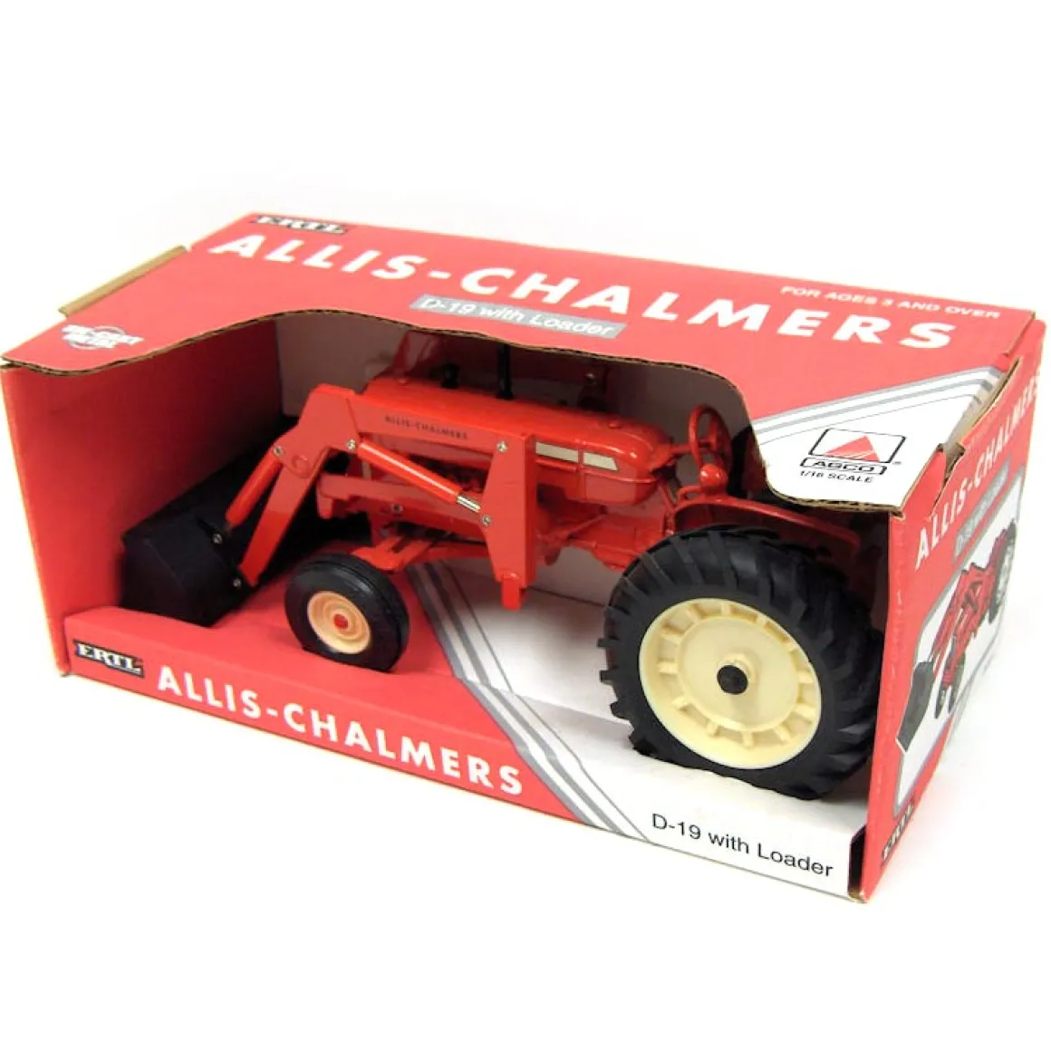 1/16 Allis Chalmers D-19 with Loader by ERTL
