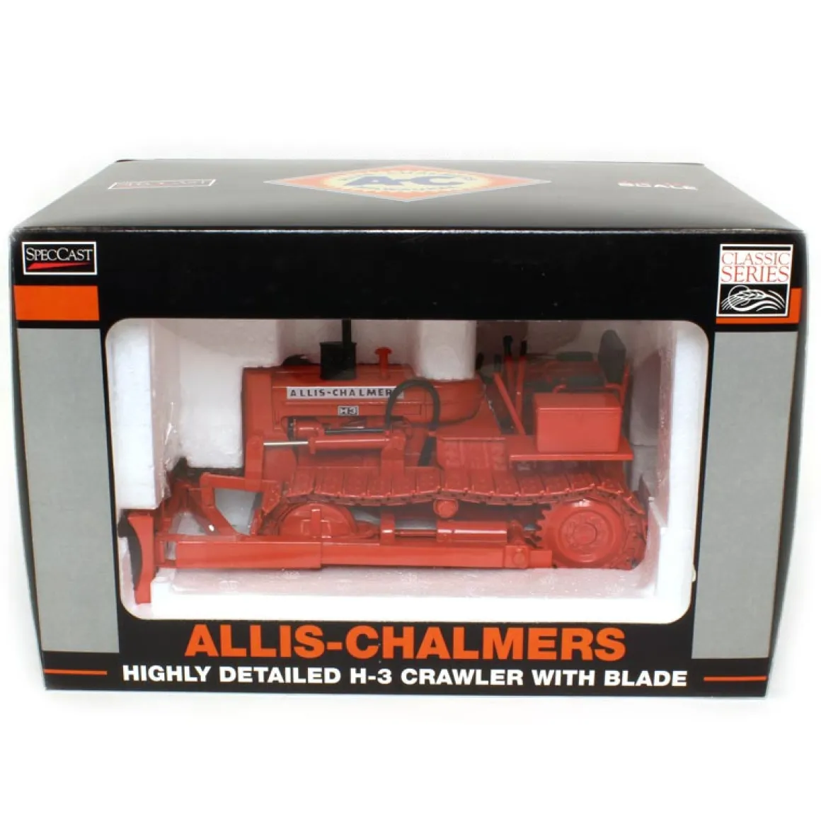 1/16 Allis Chalmers H-3 Crawler with Metal Tracks & Blade