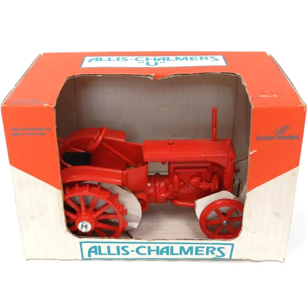 1/16 Allis Chalmers U Wide Front with Steel Wheels, Made in the USA