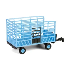 1/64 Bale Throw Wagon, Light Blue, Down on the Farm Series 10