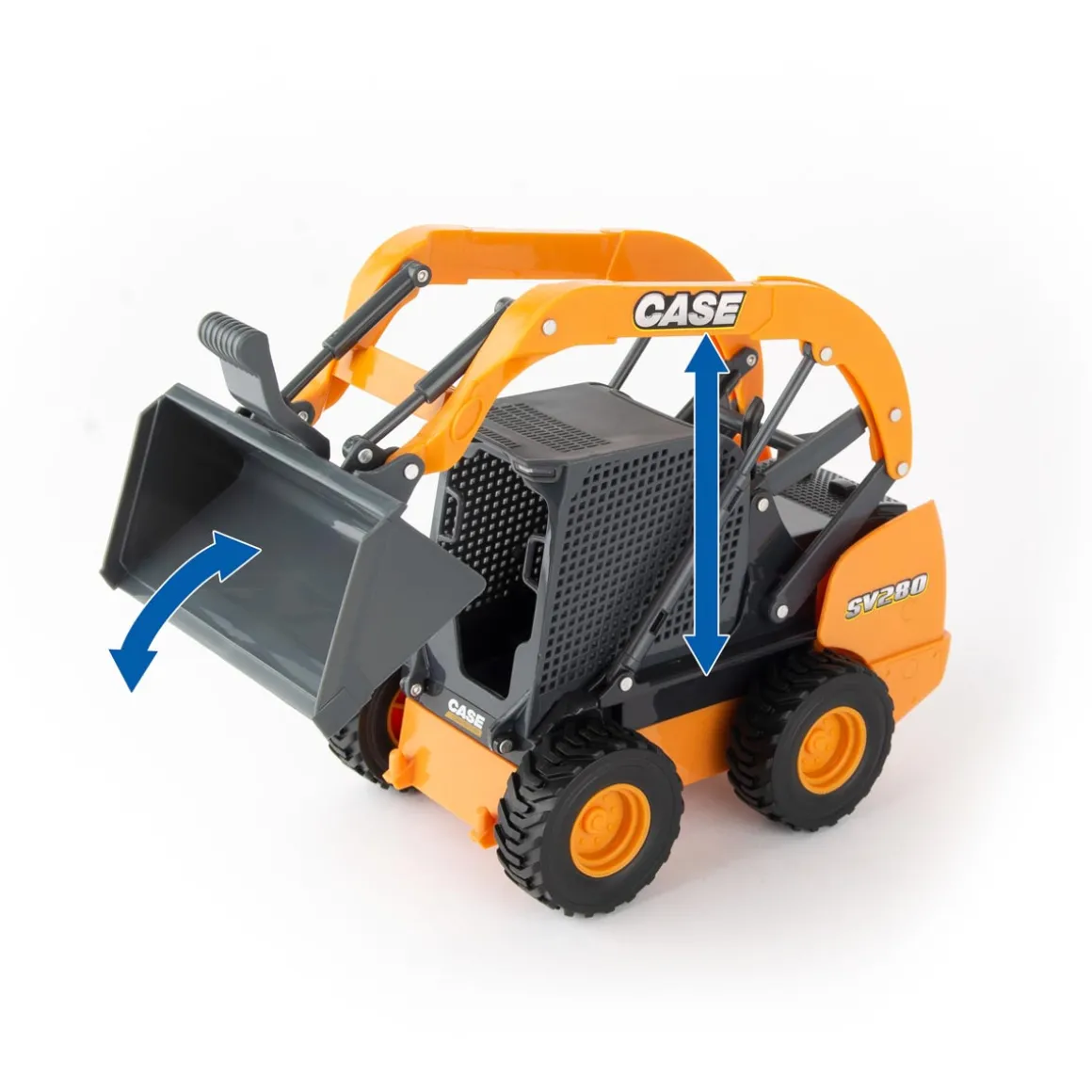 1/16 Big Farm Case SV280 Skid Steer Set with Accessories