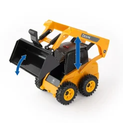 1/16 Big Farm Chevy Dually Quad Cab with Gooseneck Trailer and John Deere Skid Steer