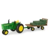 1/16 Big Farm John Deere 4020 Narrow Front with Hay Wagon and 36 Bales