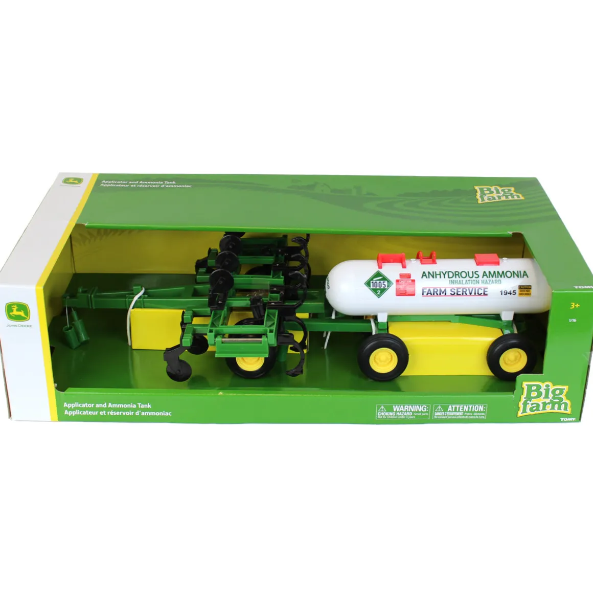 1/16 Big Farm John Deere Applicator with Anhydrous Ammonia Tank