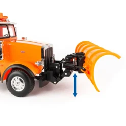1/16 Big Farm Peterbilt Model 367 DOT Truck with Snow Plow