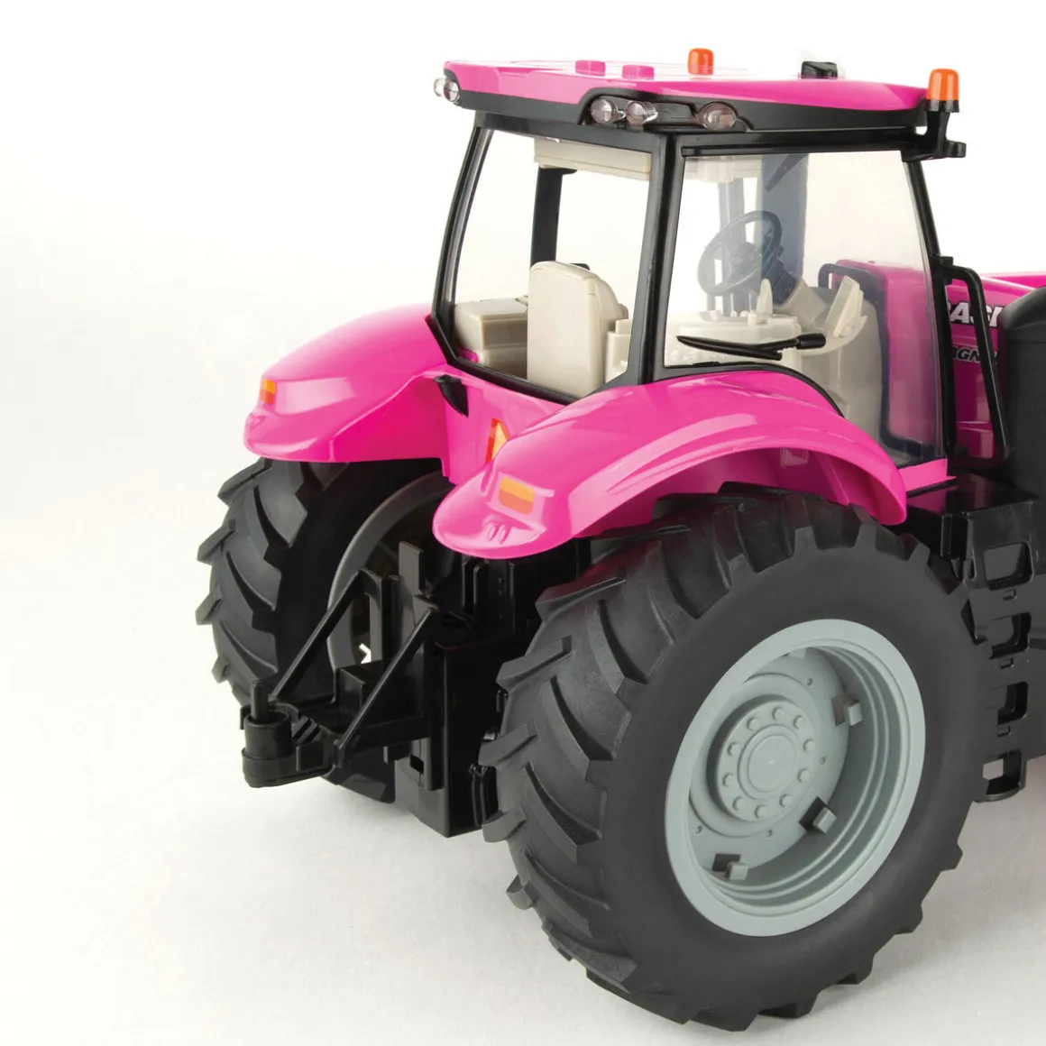 1/16 Big Farm PINK Case IH Magnum Tractor with Loader and Lights & Sounds