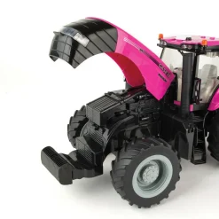 1/16 Big Farm PINK Case IH Magnum Tractor with Loader and Lights & Sounds
