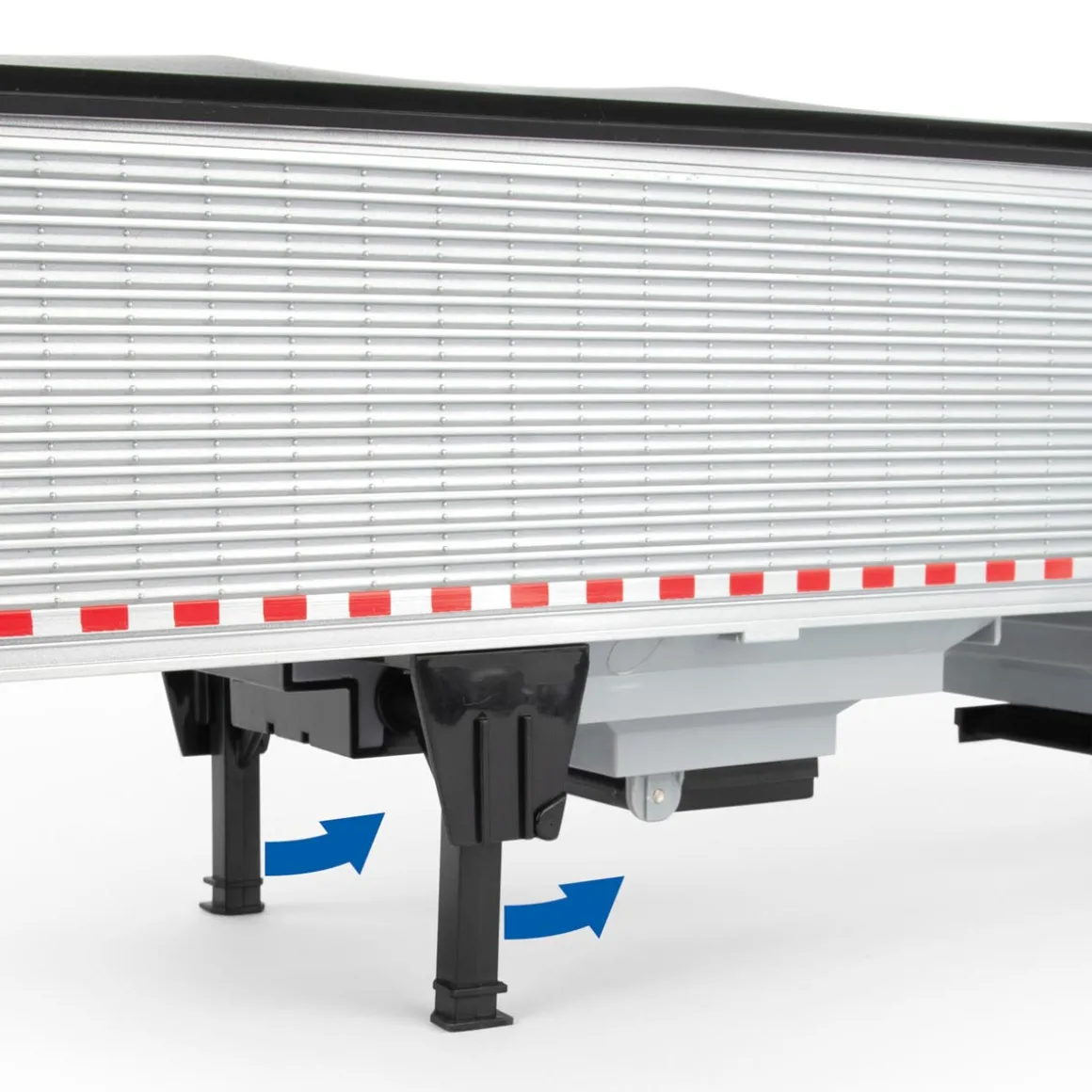 1/16 Big Roads Black Peterbilt Model 367 with Grain Trailer and Lights & Sounds