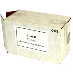 1/16 Black Case 700 Diesel Plastic Toy Tractor by Yoder