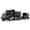 1/64 Black Kenworth T880 Rogue Dump w/ Rogue Transfer Dump Trailer, DCP by First Gear