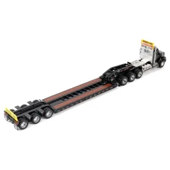 1/50 Black Kenworth T880 SBFA with Black Trail King TK120 HDG Lowboy Trailer