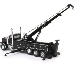 1/64 Black Peterbilt 389 with Century 1150 Rotator Wrecker, DCP by First Gear