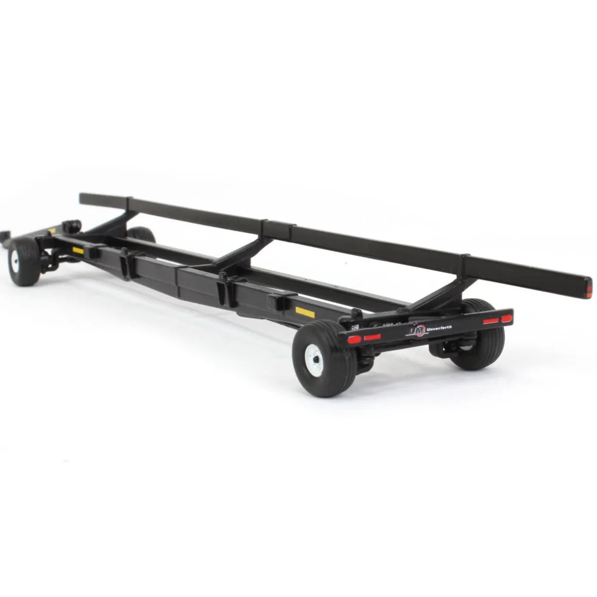 1/64 Black Unverferth AWS Fieldrunner Header Trailer