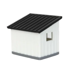 1/64 Black/White Chicken Coop Shed, 3D Printed