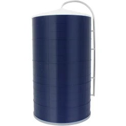 1/64 Blue Harvest Silo, "Short Blue" 16,000 Bushel 40 Foot x 25 Foot, 3D Printed