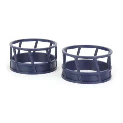 1/64 Blue Hay Feeder, 2 Pack, 3D Printed
