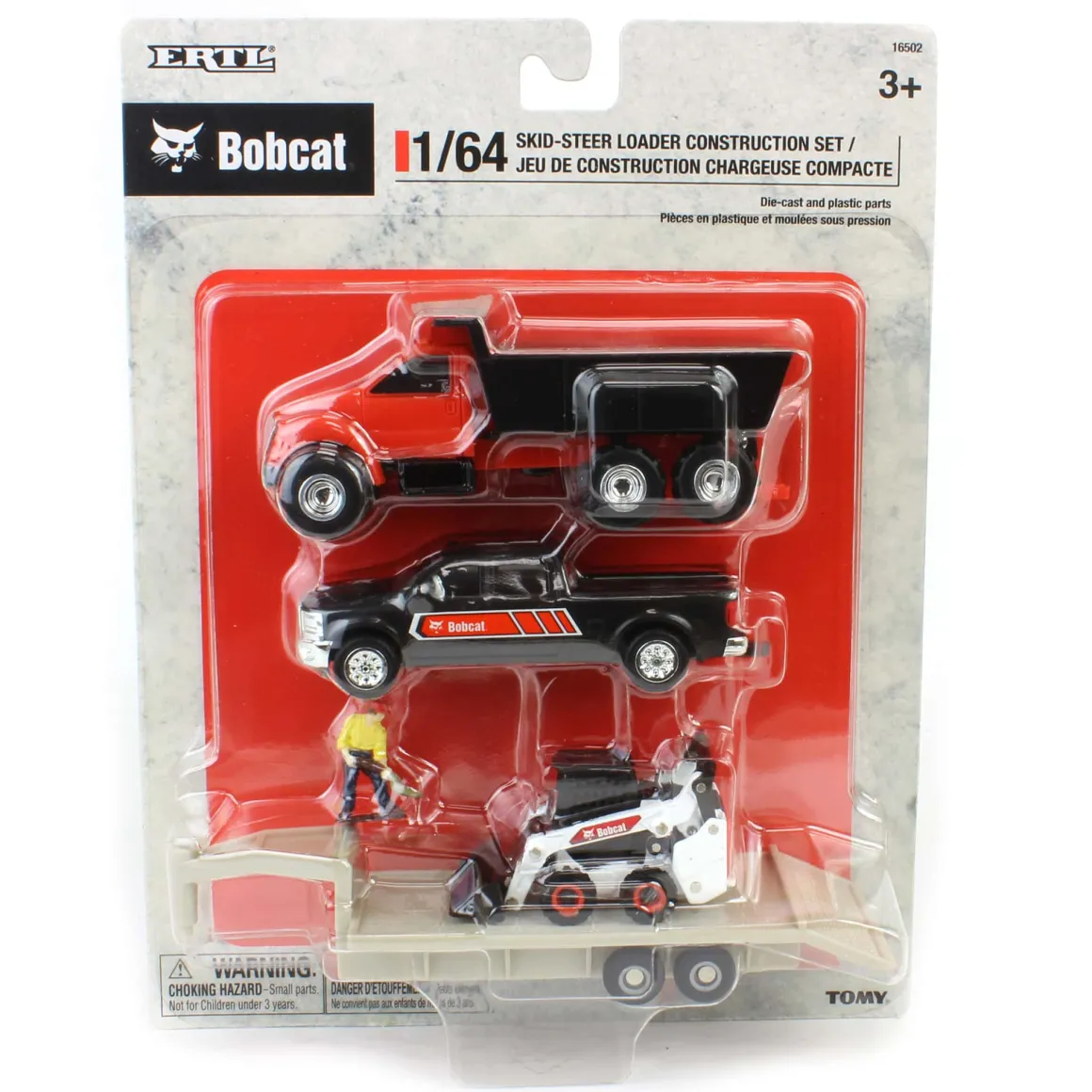 1/64 Bobcat 5 Piece Construction & Farming Sets