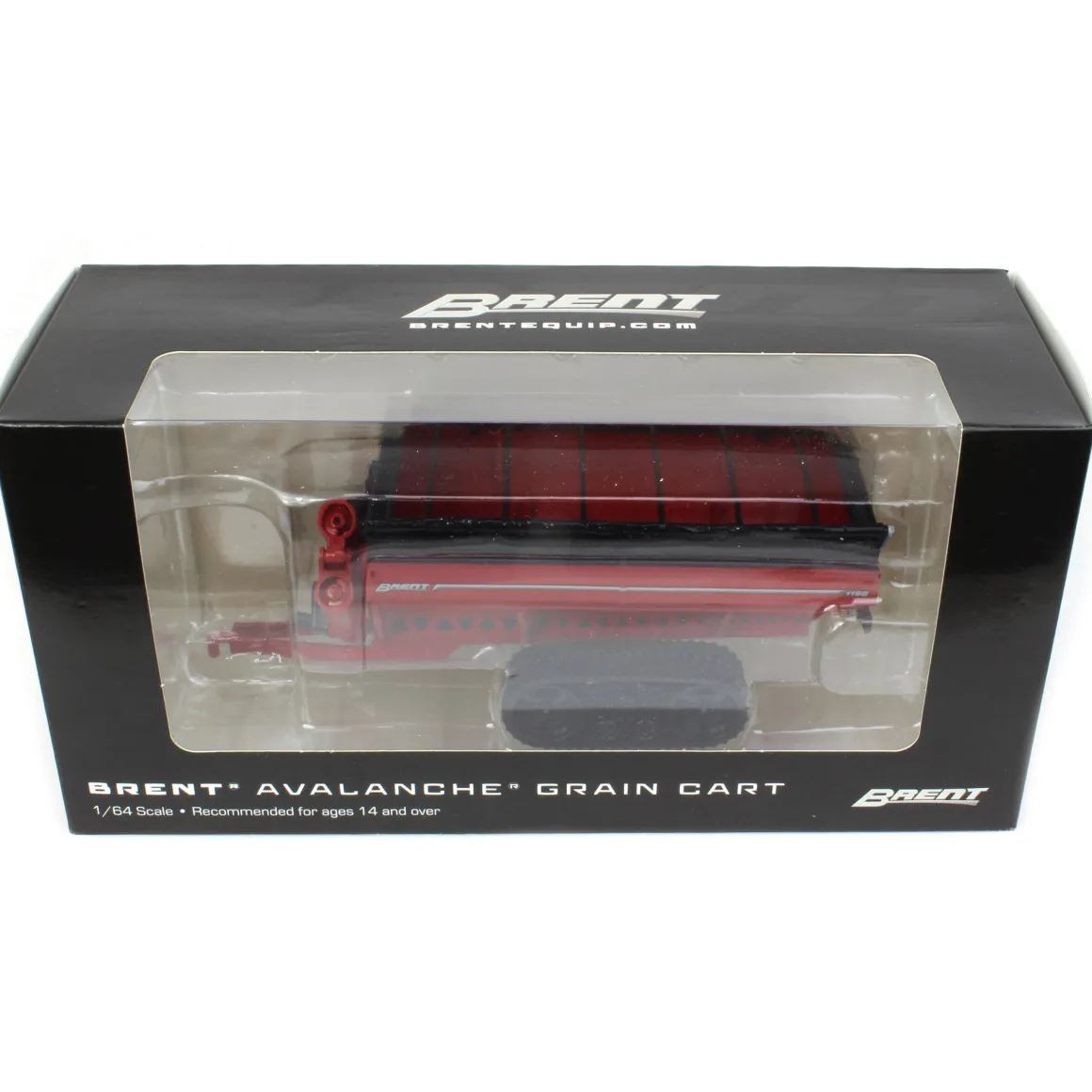 1/64 Brent 1198 Avalanche Grain Cart with Tracks, Red