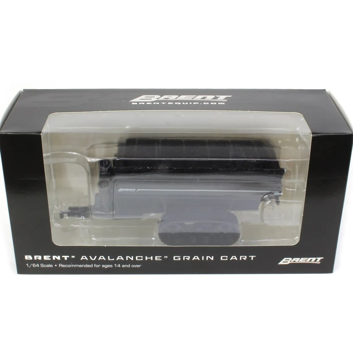 1/64 Brent 1198 Avalanche Grain Cart with Tracks, Metallic Black
