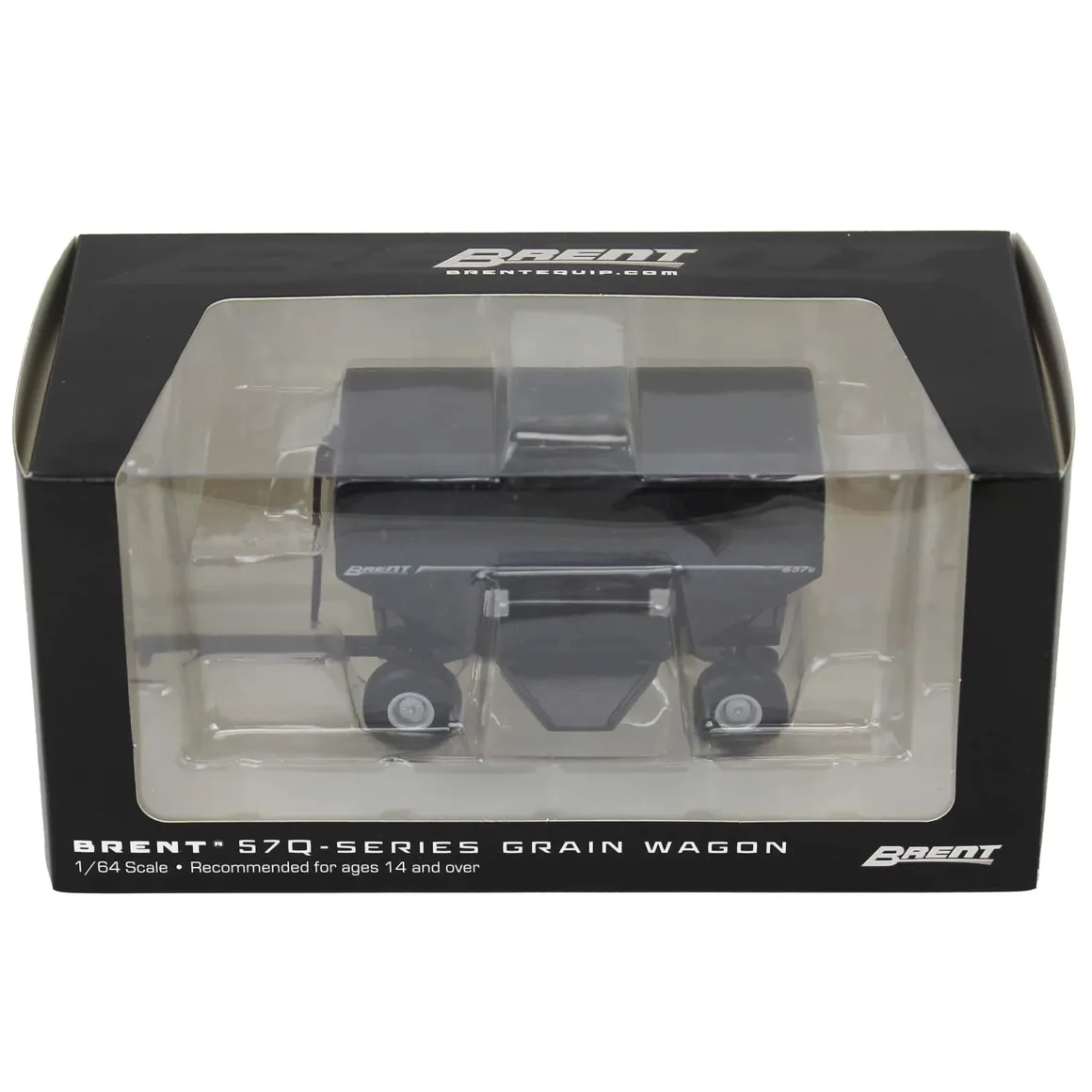 1/64 Brent 657Q Gravity Wagon, Metallic Black