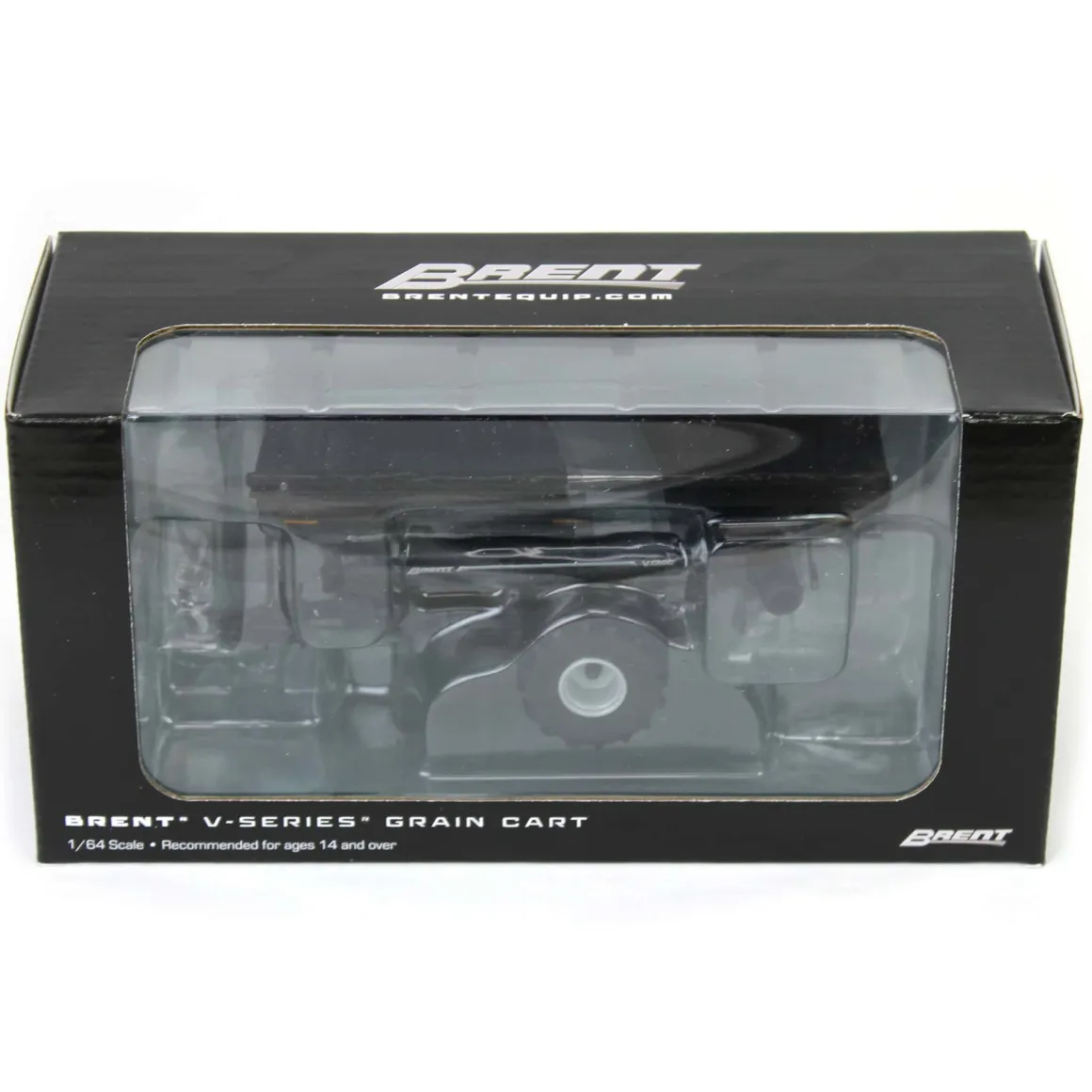 1/64 Brent V1300 Grain Cart with Flotation Tires, Metallic Black