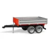 1/16 Bruder Dumping Trailer with Fold Down Sides