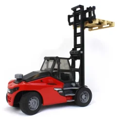 1/16 Bruder Linde HT160 Forklift with Pallet and 3 Pallet Cages