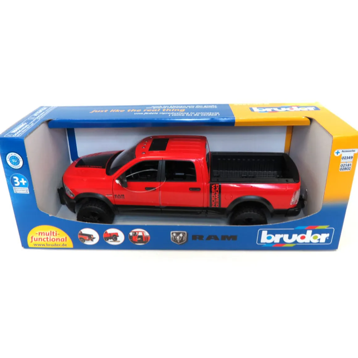 1/16 Bruder RAM 2500 Power Wagon Pickup Truck