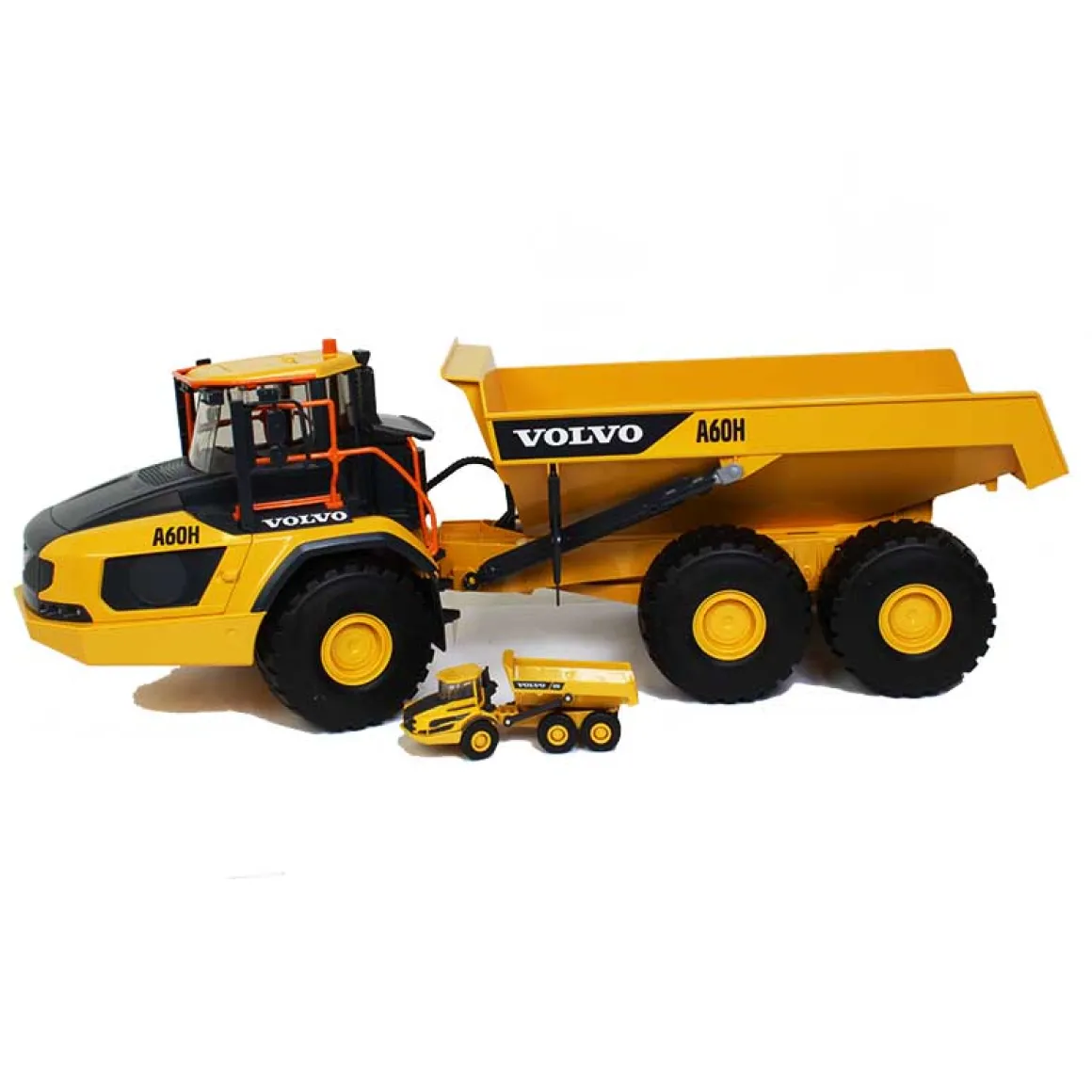 1/16 Bruder Volvo A60H Haul Truck with 5" Mini Volvo Truck