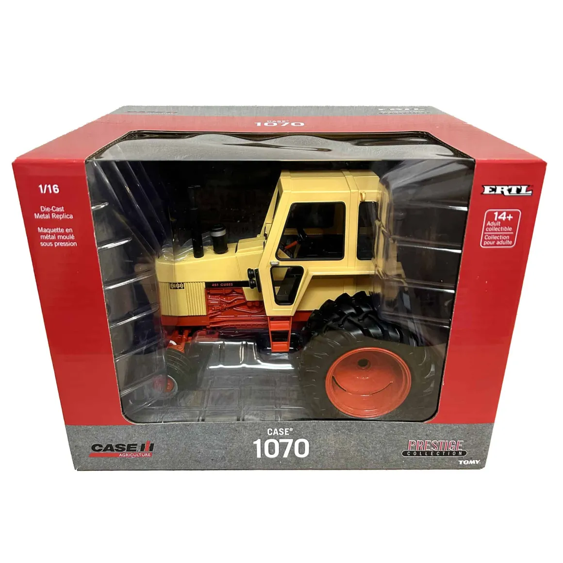 1/16 Case 1070 Agri King 2WD Tractor with Cab & Rear Duals, ERTL Prestige Collection Limited Edition