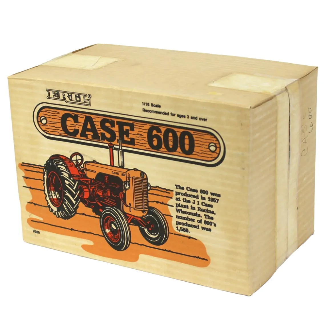 1/16 Case 600 Case-O-Matic, Special Edition, Made in the USA by ERTL