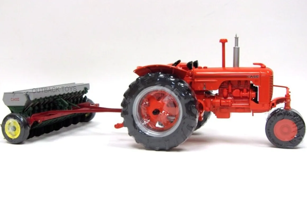 1/16 Case DC Tractor with Grain Drill, 2009 Wisconsin Farm Technology Days