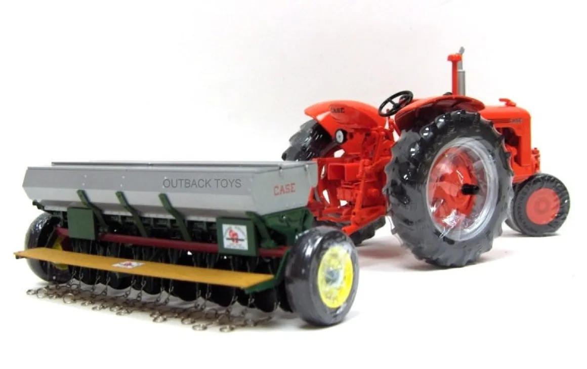 1/16 Case DC Tractor with Grain Drill, 2009 Wisconsin Farm Technology Days