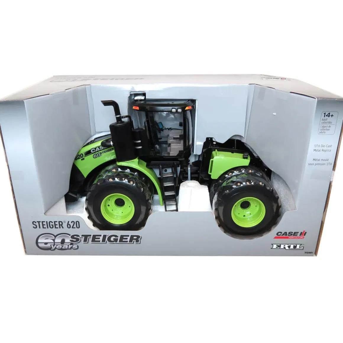 1/16 Case IH Green Steiger 620 4WD with Duals, 60th Anniversary Collector Edition