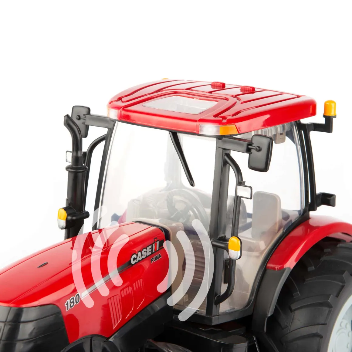 1/16 Case IH Puma 180 Tractor & Red J&M 875 Grain Cart Set, ERTL Big Farm
