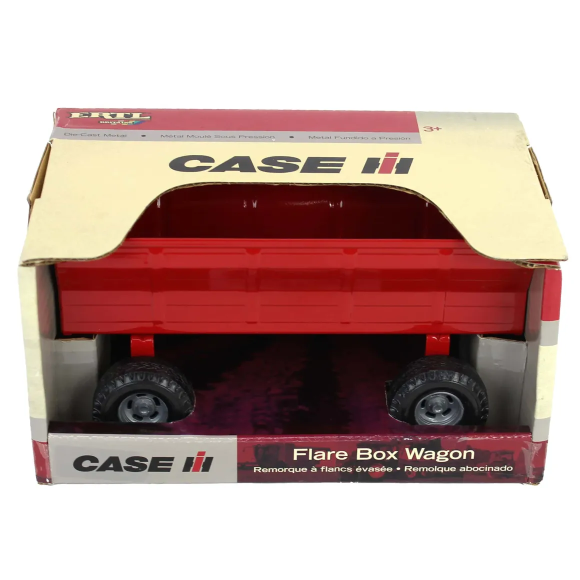 1/16 Case IH Red Flare Box Wagon