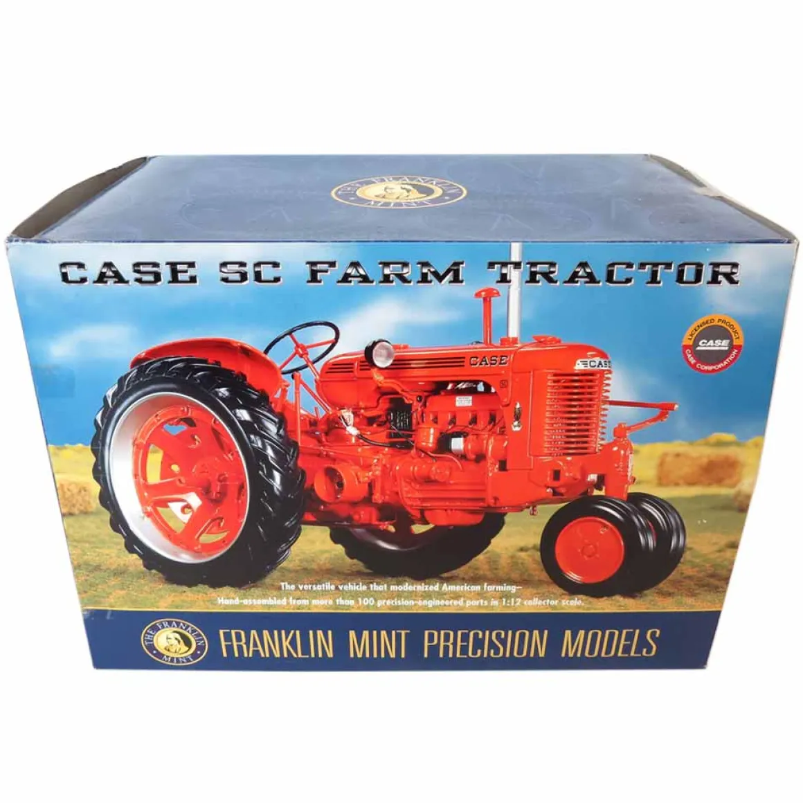 1/12 Case SC Tractor, Franklin Mint Precision Models #6