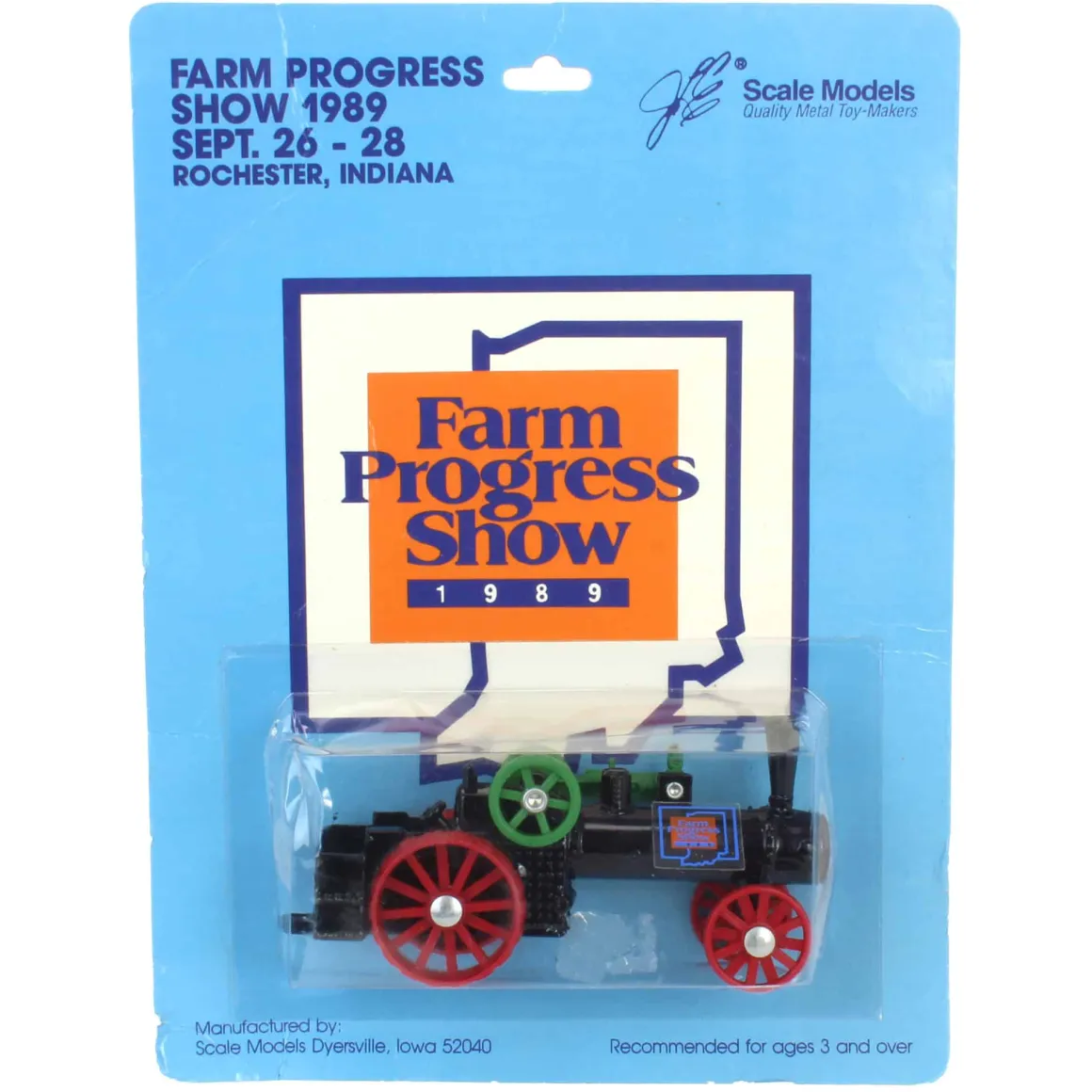 1/64 Case Steam Engine without Canopy, 1989 Farm Progress Show