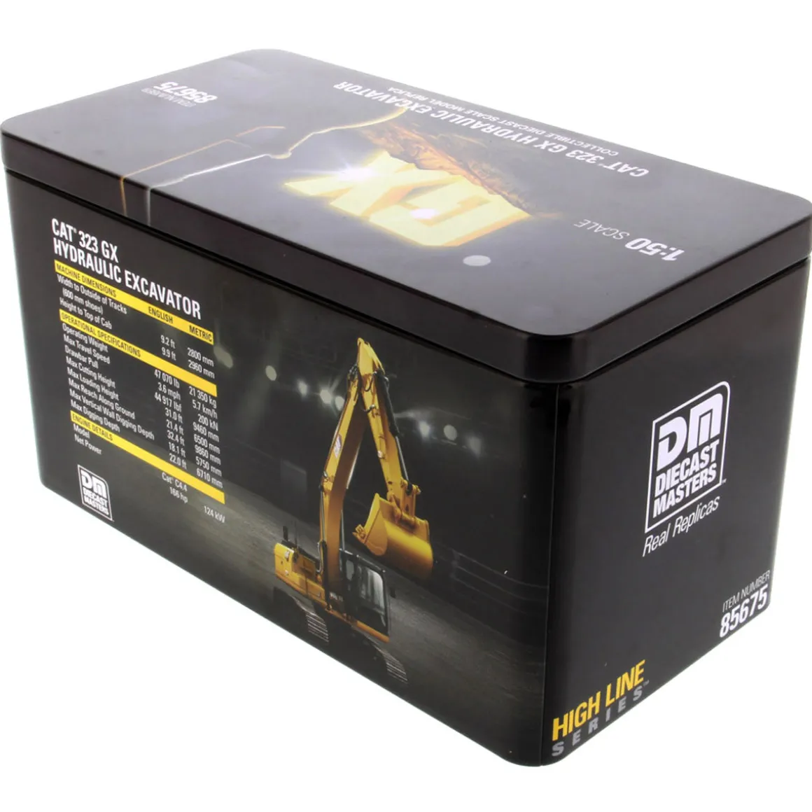 1/50 CAT 323 GX Hydraulic Excavator