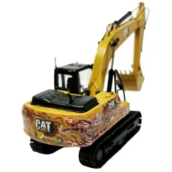 1/50 CAT 320 GX Hydraulic Excavator, Dragon Totem Decoration