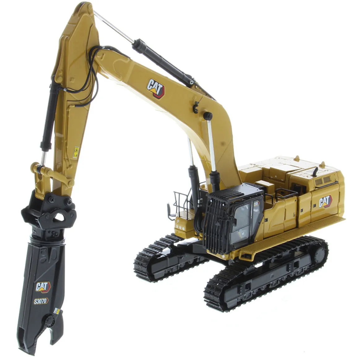 1/50 CAT 395 Next Generation Hydraulic Excavator (General Purpose Version) w/ Bucket, Hammer & Shear