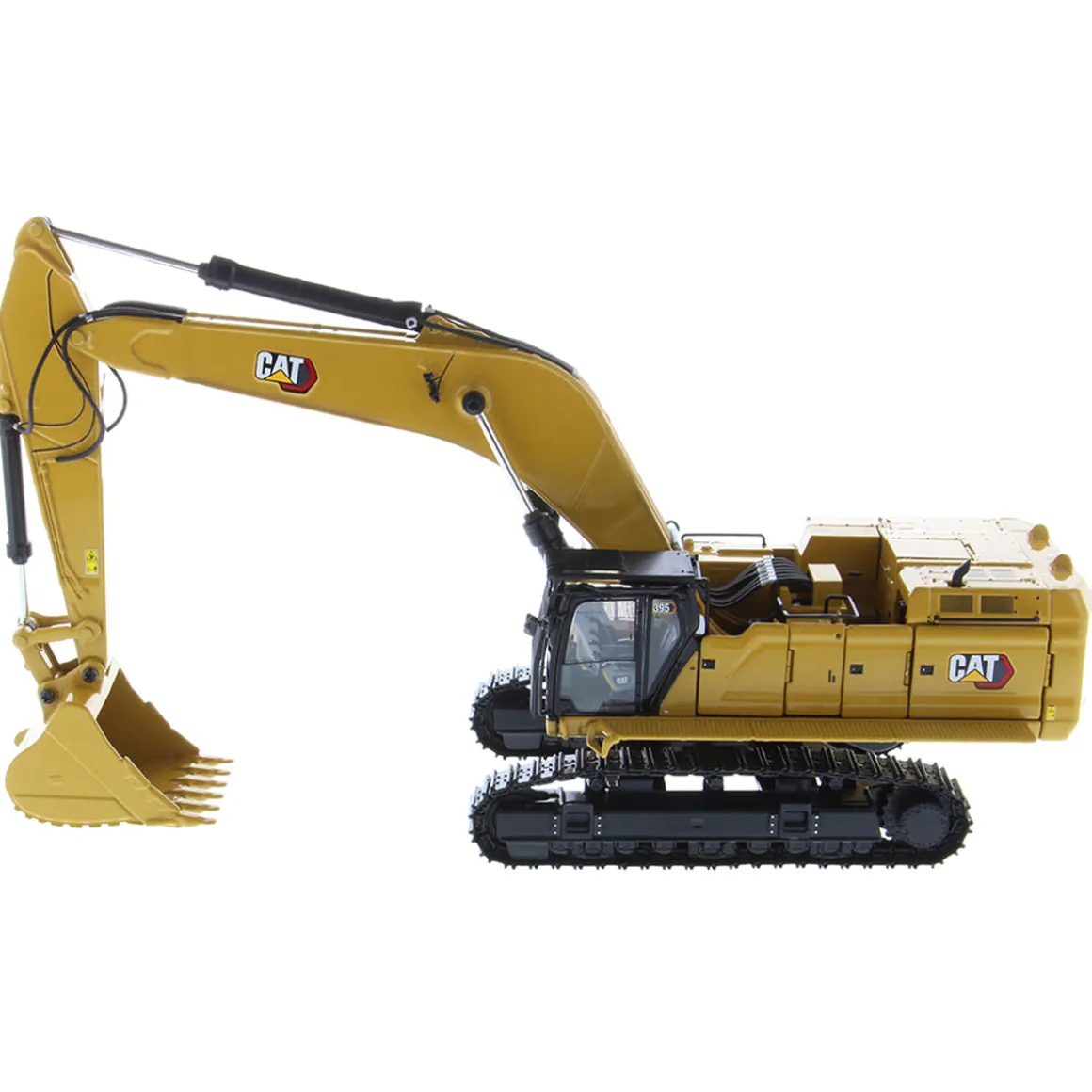 1/50 CAT 395 Next Generation Hydraulic Excavator (General Purpose Version) w/ Bucket, Hammer & Shear
