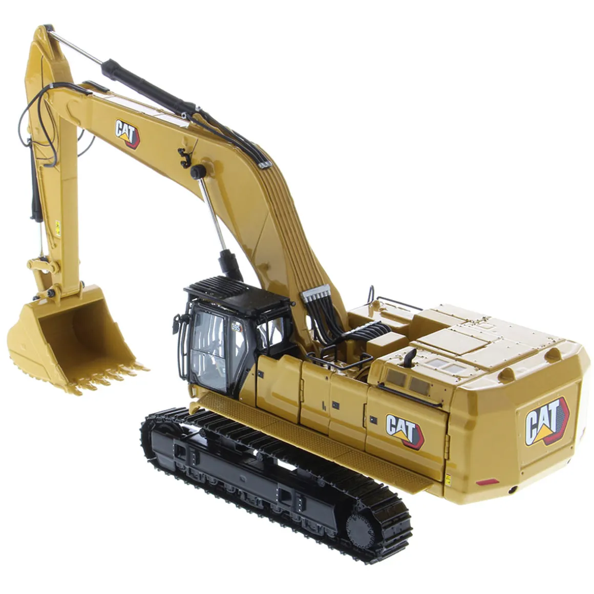 1/50 CAT 395 Next Generation Hydraulic Excavator (General Purpose Version) w/ Bucket, Hammer & Shear