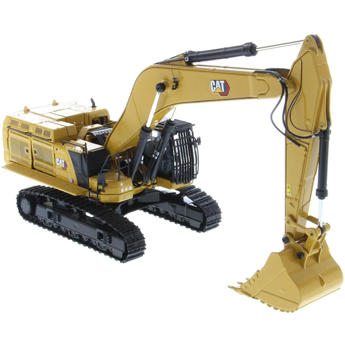 1/50 CAT 395 Next Generation Hydraulic Excavator (General Purpose Version) w/ Bucket, Hammer & Shear
