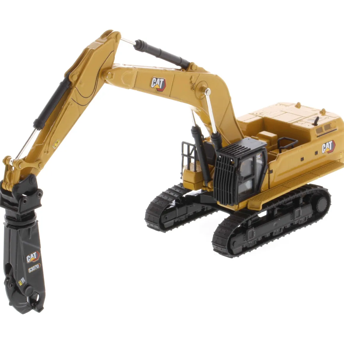 1/87 Caterpillar 395 Next Generation Hydraulic Excavator with Hammer & Shear