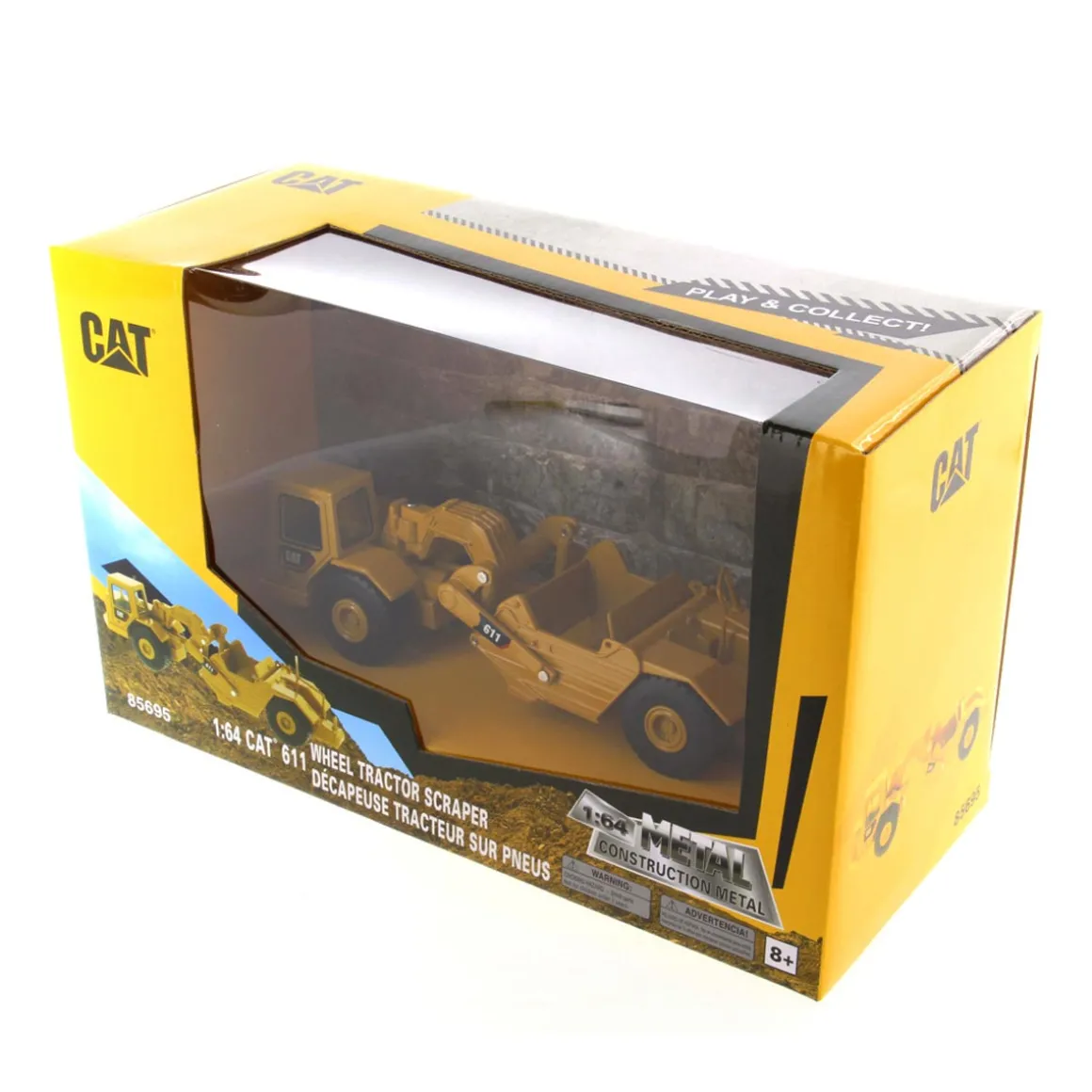 1/64 Caterpillar 611 Wheel Scraper