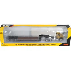 1/50 Caterpillar CT660 Highway Truck with Trial King Lowboy Trailer
