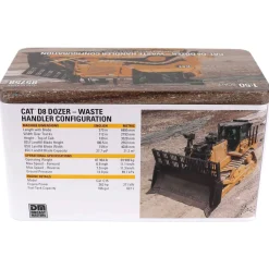 1/50 Caterpillar D8 Dozer Waste Handler Configuration, High Line Series