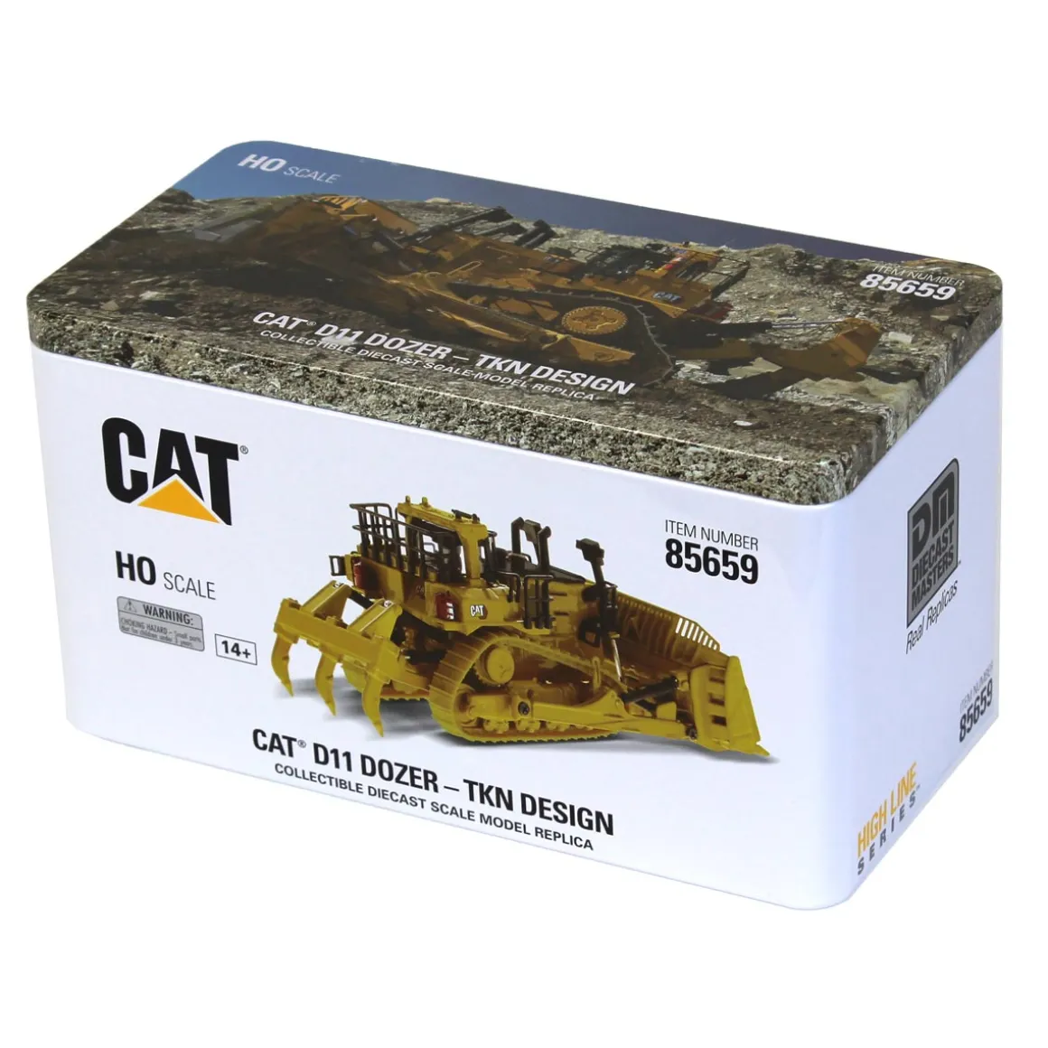 1/87 Caterpillar D11 Track-Type Tractor, High Line Series by Diecast Masters